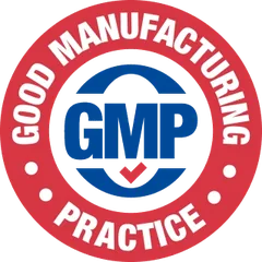 GMP certified badge